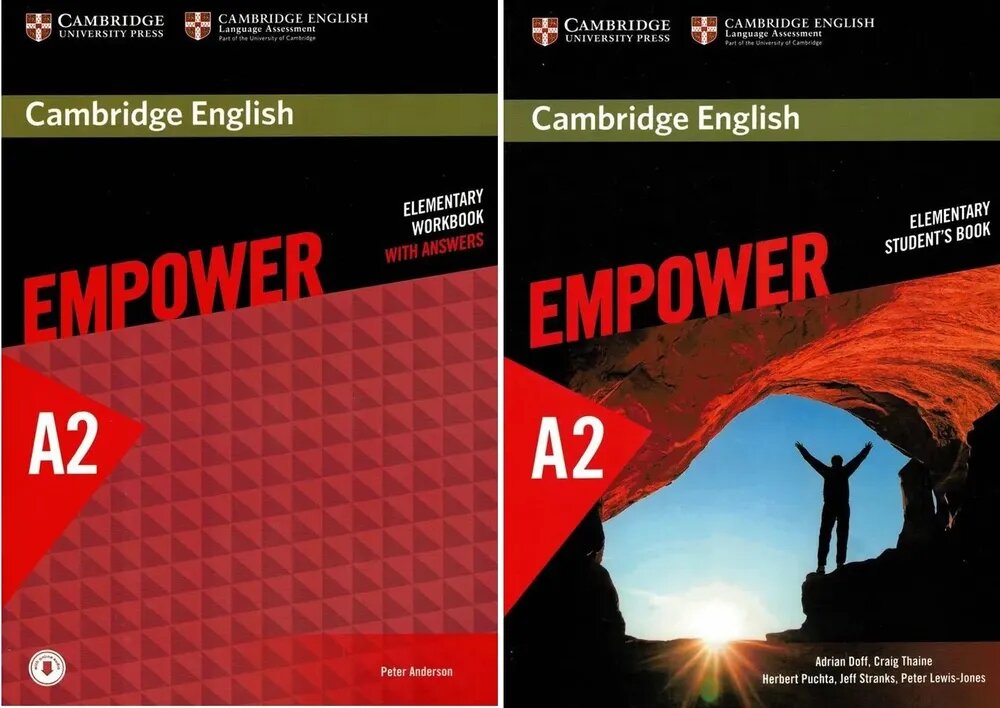 Комплект Cambridge English Empower A2 Elementary Student's Book + Workbook +CD