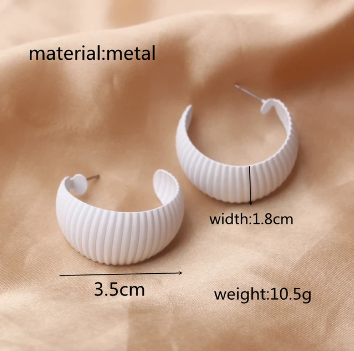 Серьги каффы, пусеты