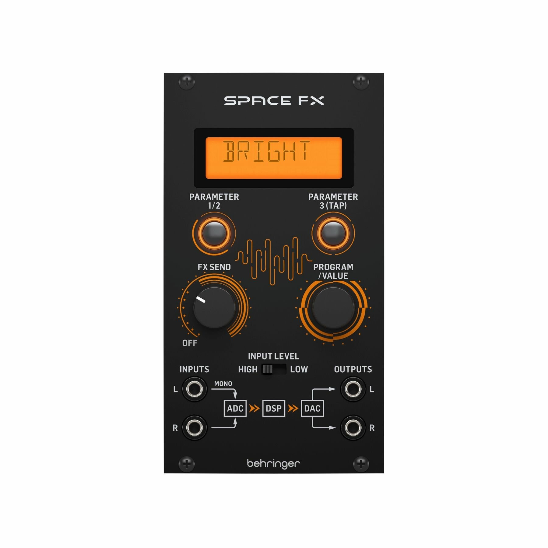 Модуль процессора стереоэффектов Behringer SPACE FX