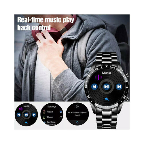 Умный браслет с функцией шагомера и мониторинга сердца 251400₽