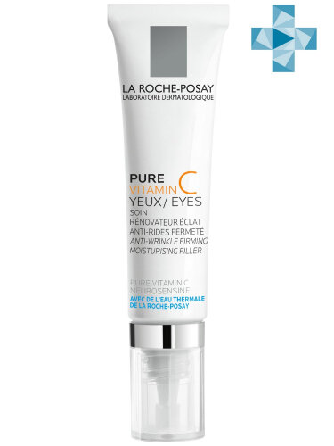 Крем-филлер для контура глаз LA Roche-posay Pure Vitamin C для заполнения морщин, 15 мл