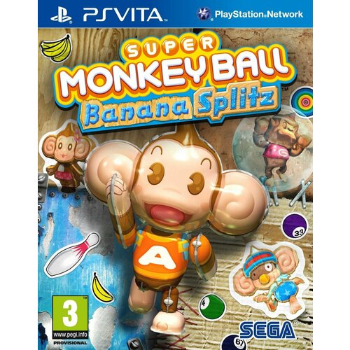 Игра PS VITA Super Monkey Ball: Banana Splitz