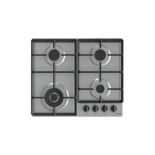 Варочная панель GORENJE Газовая варочная поверхность Gorenje GW641EBX нержавеющая сталь 2478700₽