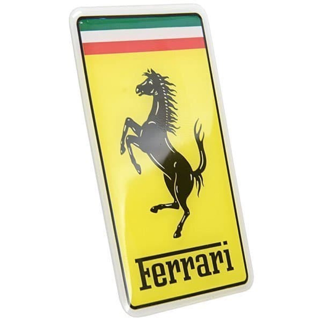 Алюминиевая эмблема Ferrari