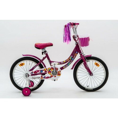 Велосипед 18 ZIGZAG FORIS малиновый 2024 1049800₽