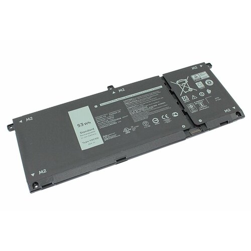 Аккумулятор для ноутбука Dell Latitude 3410 (H5CKD) 15V 3533mAh аккумулятор для dell latitude 3410 org 15v 3360mah p n h5ckd