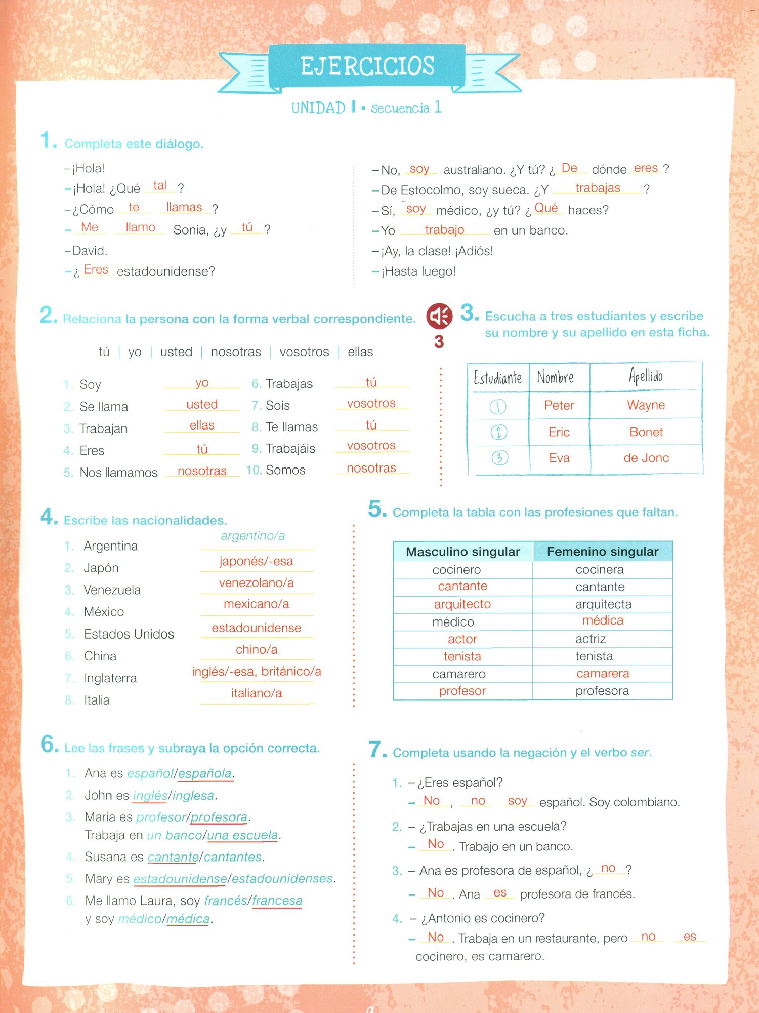 Experiencias 1-3. A1. Libro del profesor - фото №3