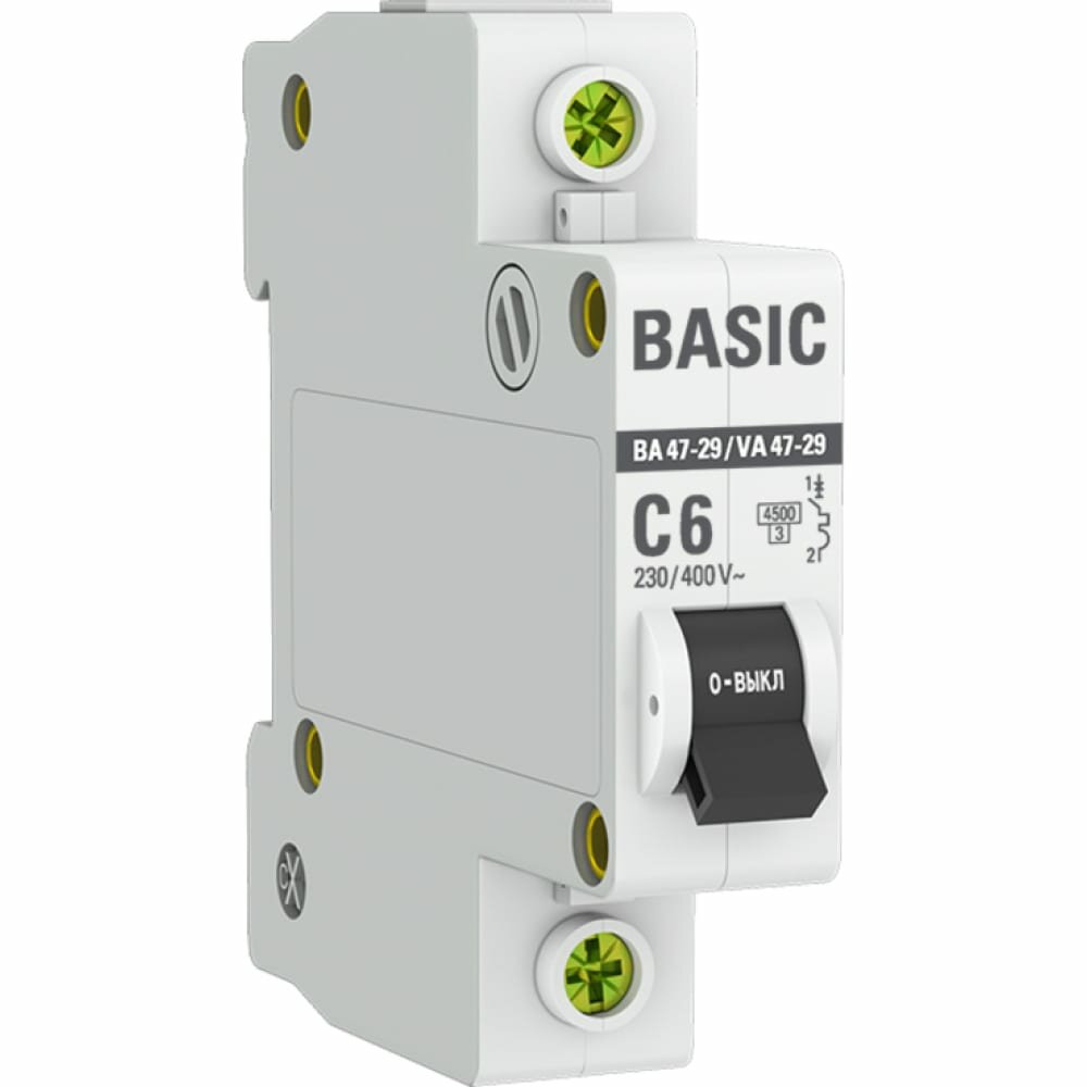 Автоматический однополюсный автомат EKF 6А