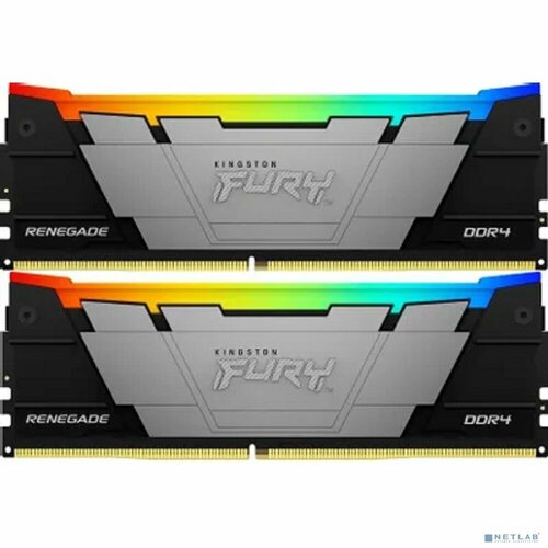 Модуль памяти DDR4 16Gb 2х8Gb 3600MHz Kingston KF436C16RB2AK216 Fury Renegade RGb 1016300₽