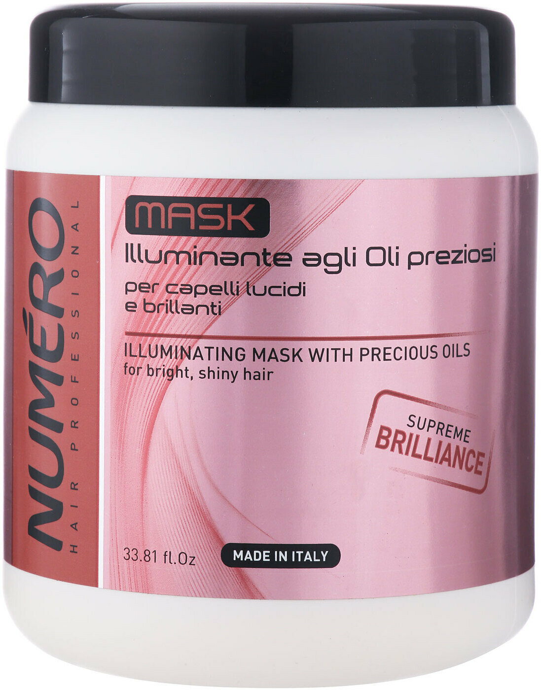 Brelil Professional Numero Illuminating Mask - Маска для бриллиантового блеска 1000мл