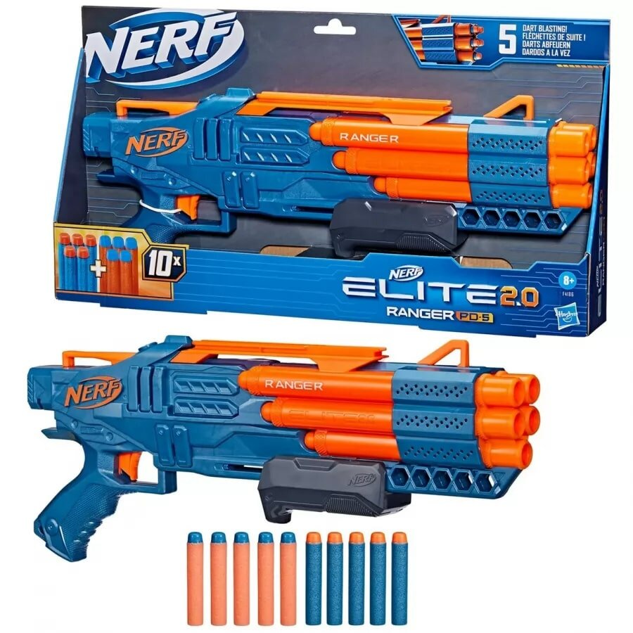 Бластер Hasbro Nerf Elite 2.0 Ranger PD-5 F4186