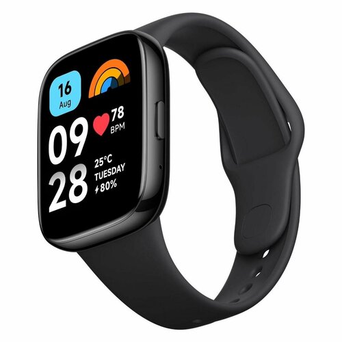 Смарт-часы Xiaomi Redmi Watch 3 Active Black 480000₽