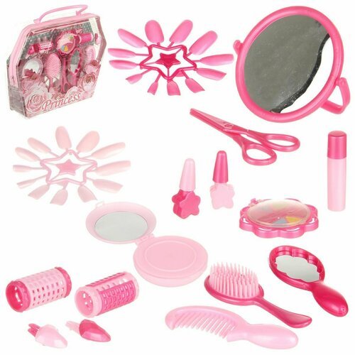 Игровой набор парикмахера стилиста Маленькая принцесса в сумке Veld Co 609₽
