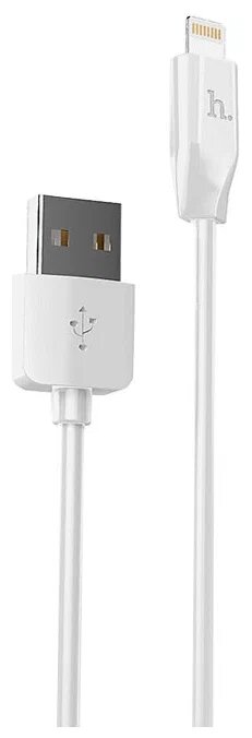 Кабель Hoco Rapid X1 USB - Apple Lightning, 1 шт, белый