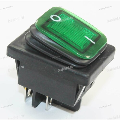 Выключатель IP65 SB092-12V ON-OFF 4PIN, 22x30mm sb092 ip65 on off 22x30mm переключатель клавишный рокерный