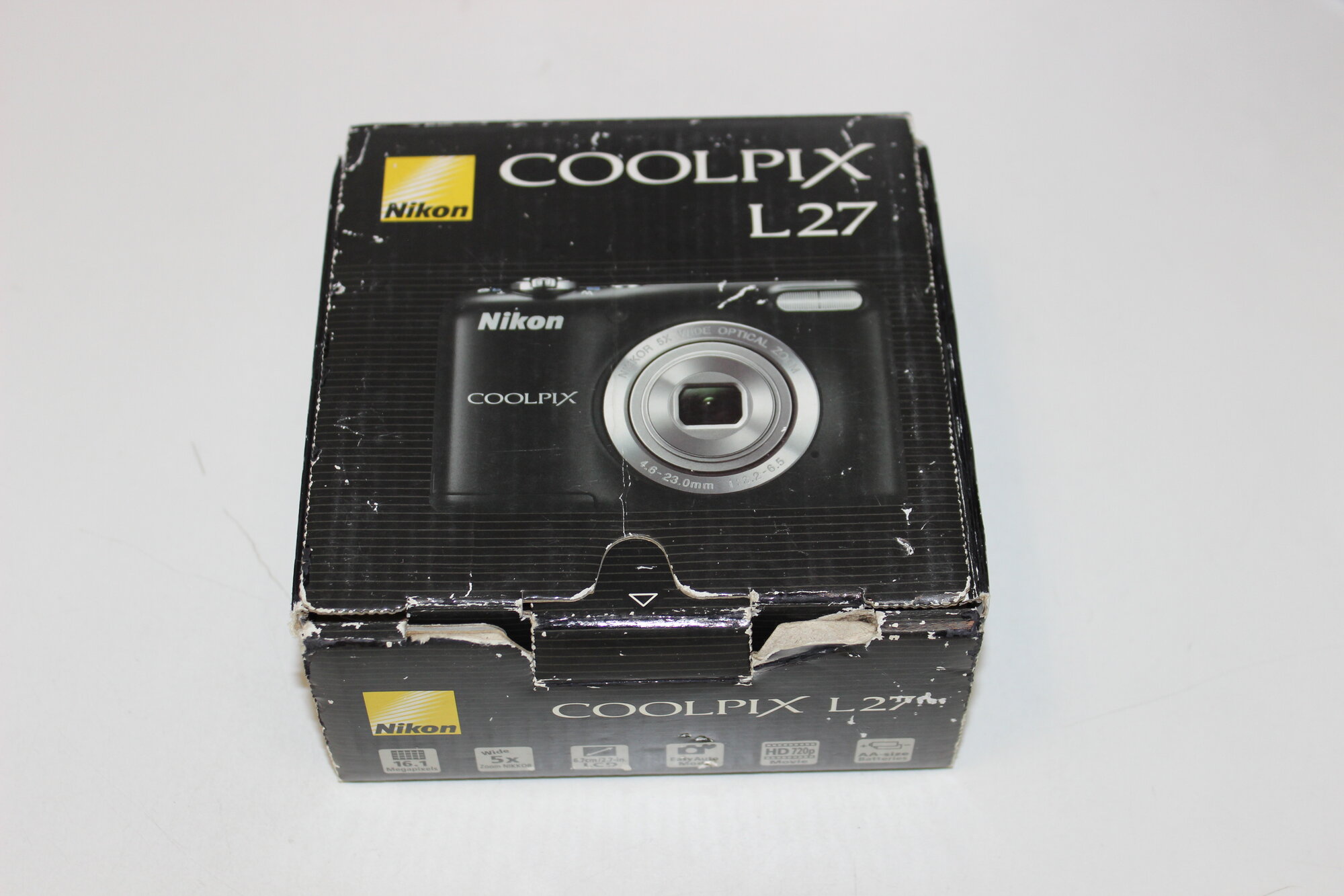 Фотоаппарат Nikon Coolpix L27, черный