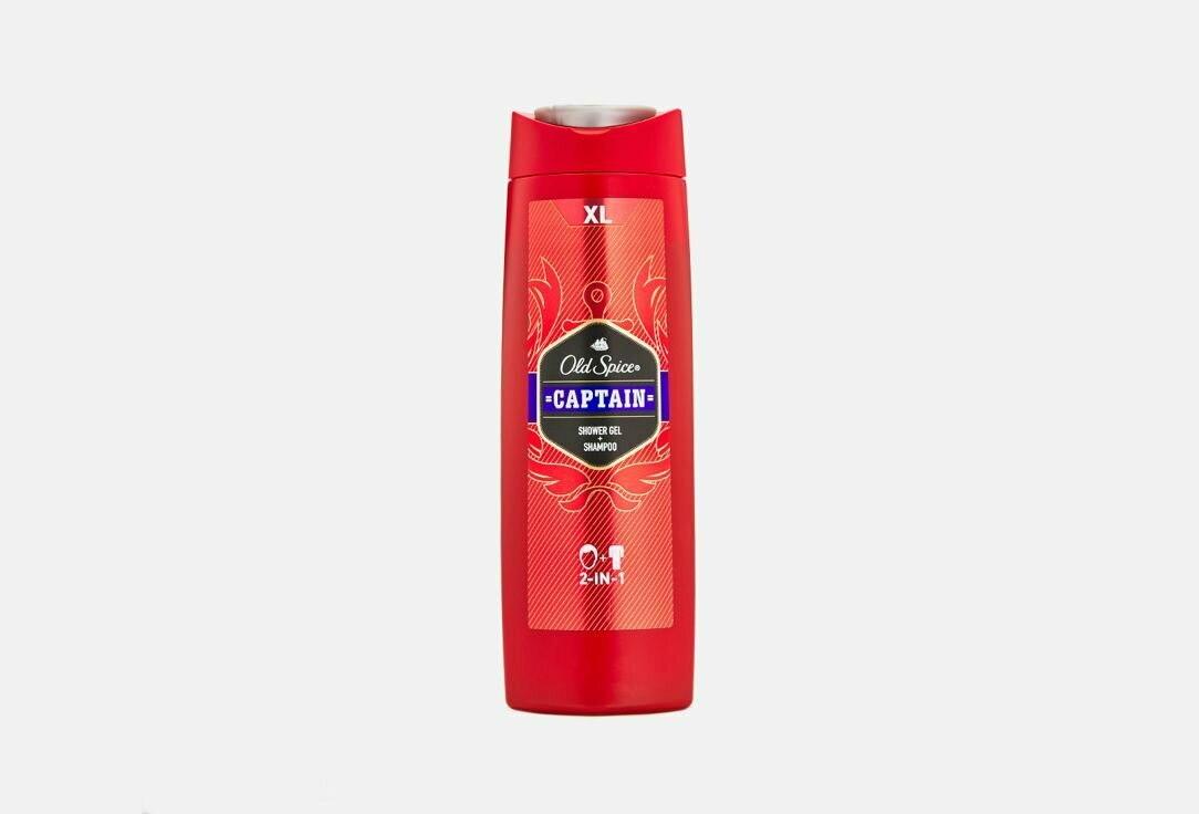 Гель для душа и шампунь 2в1 OLD SPICE Captain