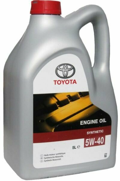 Моторное масло синтетическое ENGINE OIL SL 5W-40, 5 л TOYOTA/LEXUS QZ9M YU 0888080375GO 1436787625