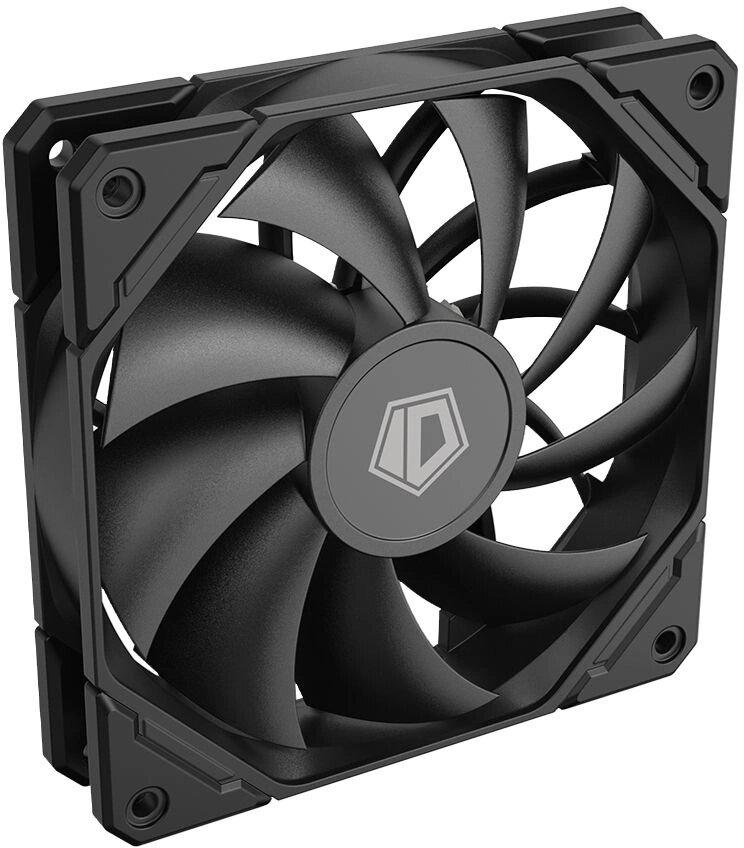 Вентилятор ID-Cooling TF-12025-Pro 120x120x25mm черный 4-pin 15.2-35.2dB 150gr Ret