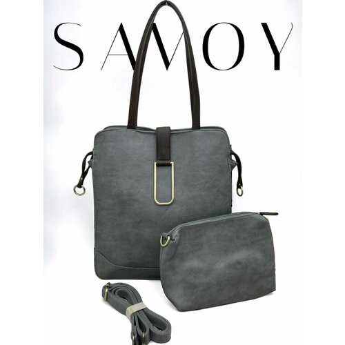 Сумка шоппер Savoy, серый