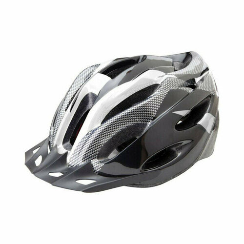stels шлем велосипедный fsd hl021 Шлем защитный Stels FSD-HL021 (600125) L черный/белый