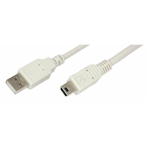 Кабель USB 2.0 - Mini USB, М/М, 1.8 м, Rexant, чер, 18-1134-2 шнур rexant 18 1134