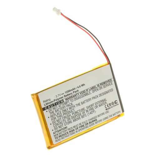 Аккумулятор iBatt 1250mAh 3,7V для навигаторов аккумулятор для garmin nuvi 300 310 350 360 361 00019 01