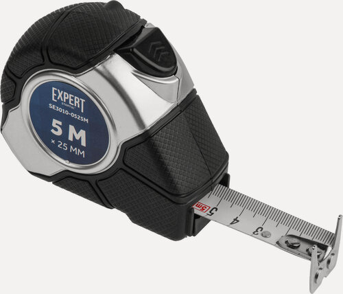 Изображение товара Рулетка измерительная 5м 25мм EXPERT STARTUL SE3010-0525M, автостоп, двухсторонняя шкала, магнитный зацеп