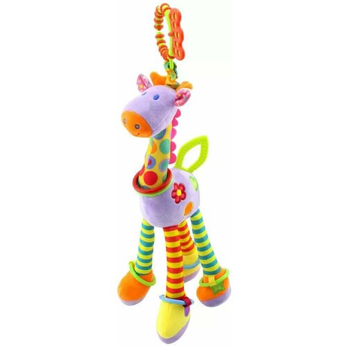 Игрушка-подвеска H168094-4D-1 Жираф фиолетовый игрушка подвеска gulliver жираф спот 14hs012pg