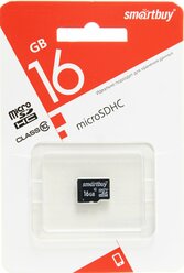 microSD 16GB Class 10 (без адаптера) Smartbuy LE