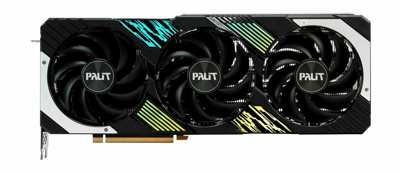 Видеокарта Palit RTX4080SUPER GAMINGPRO OC 16GB GDDR6X 256-bit DPx3 HDMI 3FAN RTL