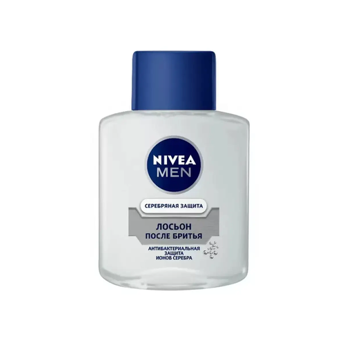 фото Лосьон после бритья nivea cеребряная защита,100 мл.