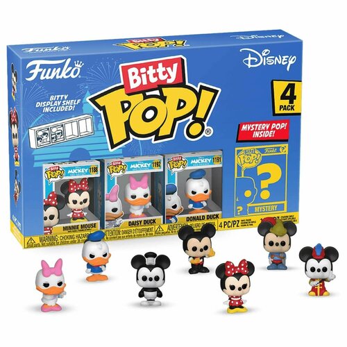 Фигурка Funko Bitty POP! Disney S2 Minnie Mouse 71320 фигурка funko pop дейзи дак daisy duck 1192