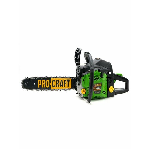 Бензопила цепная ручная PROCRAFT GS-50/2 2 шины + 2 цепи