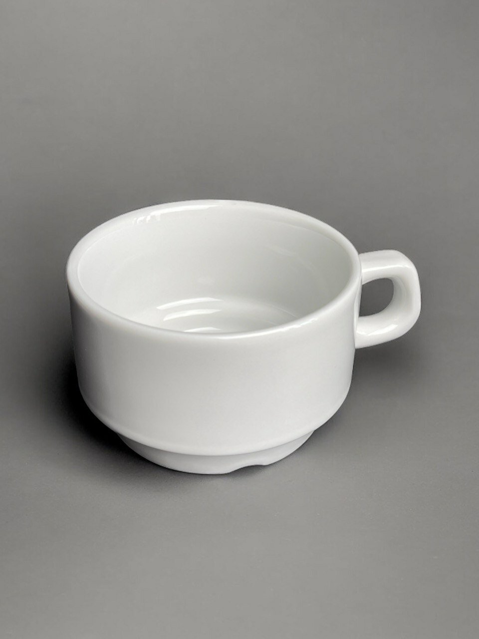 Чашка для кофе фарфоровая \ 250мл \ Кружка для чая и кофейных напитков