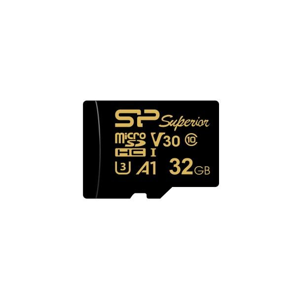 Карта памяти 32GB Silicon Power microSDHC Class 10 UHS-I U3 100/80 Mb/s A1 (SD адаптер) - фото №5