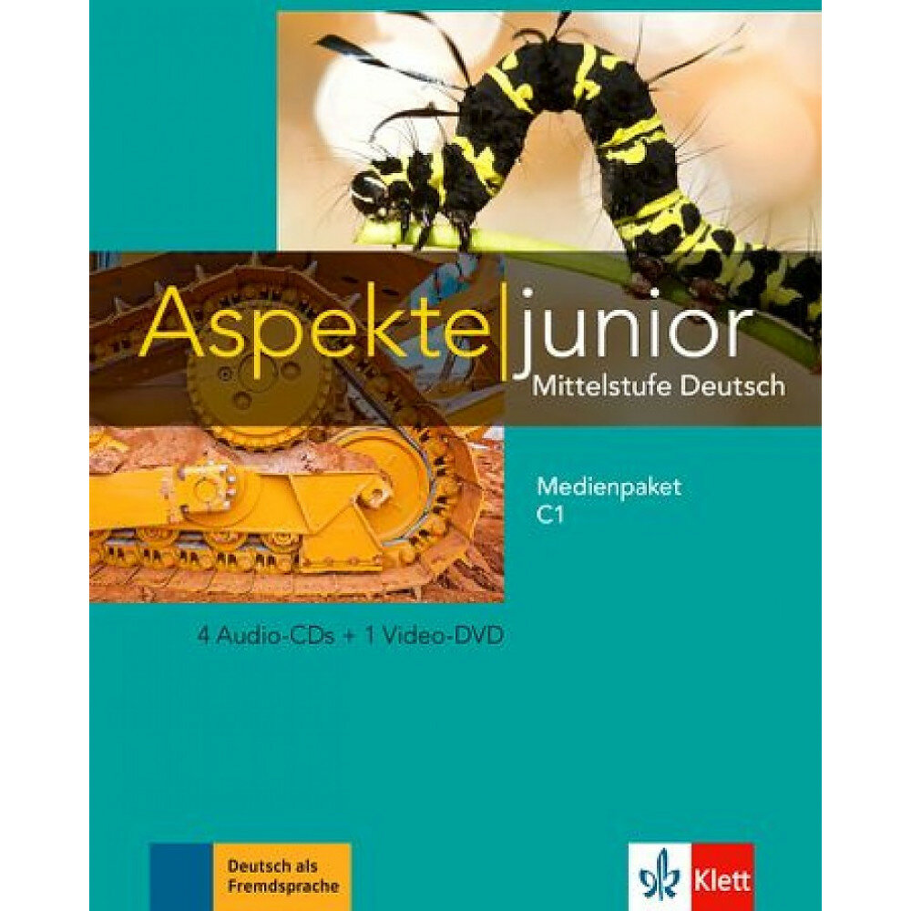 Aspekte junior. Mittelstufe Deutsch. C1. Medienpaket + 4 Audio-CDs + DVD - фото №2