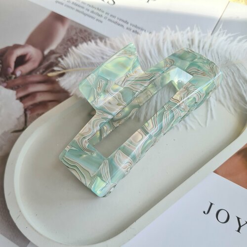 Крабик для волос перламутровый