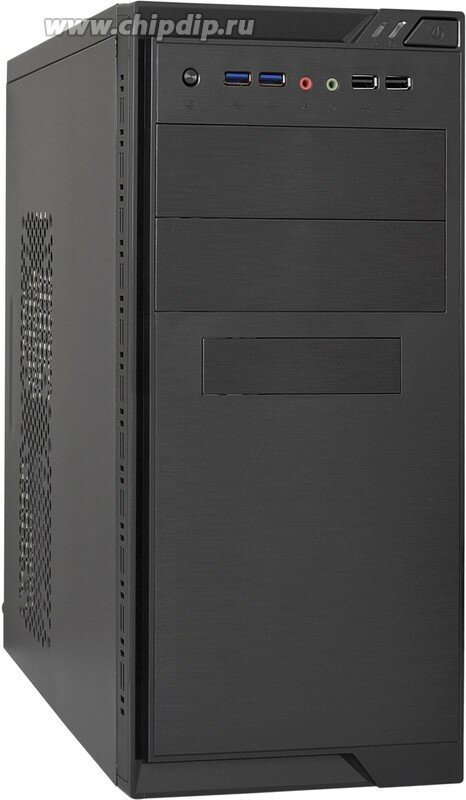 EX283239RUS, Корпус Minitower ExeGate MA-372UX-UN600 (mATX, БП UN600 с вент. 12см, 2*USB+2*USB3.0, аудио, черный)