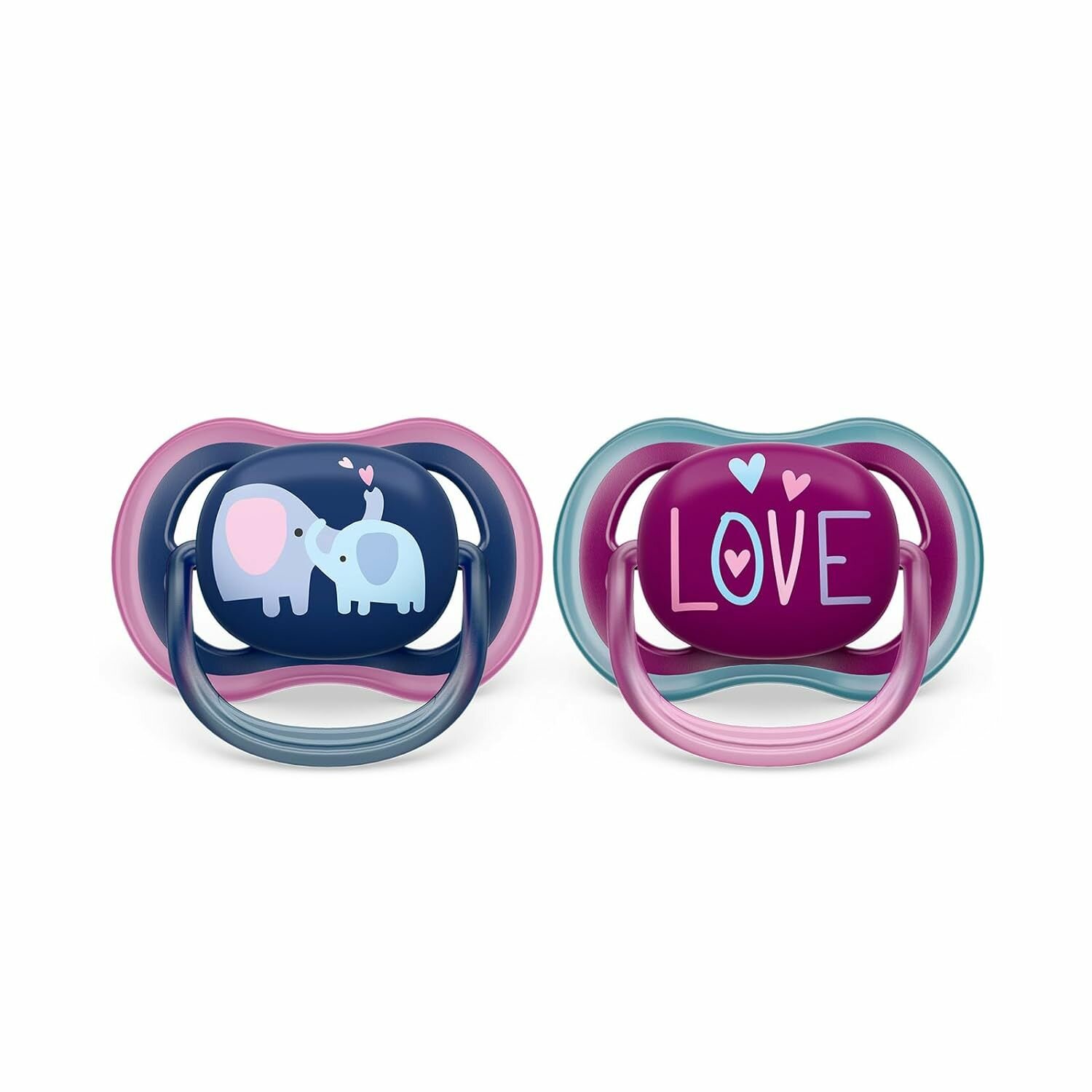 Пустышка PHILIPS Avent Ultra Air Love (SCF349/22), официальная гарантия