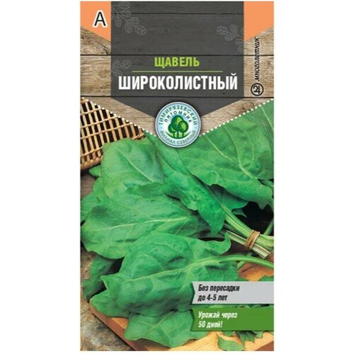 Семена Тимирязевский питомник щавель Широколистный 0,5г семена щавель поиск широколистный 1г