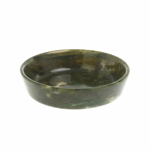 Тарелка орешница из нефрита 10х10х25 см 127537 8600₽