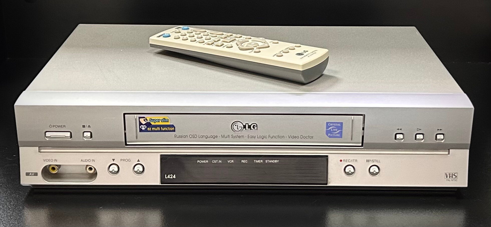 Видеомагнитофон пишущий VHS-Recorder LG L424