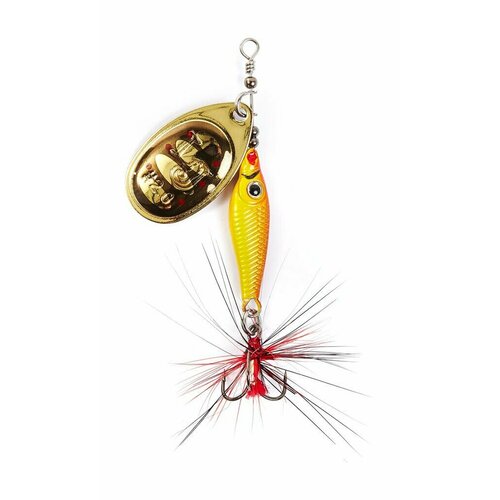 Блесна вращающаяся Lucky John TRIAN BLADE ROUND 09.0г 001 (LJTBR9-001)