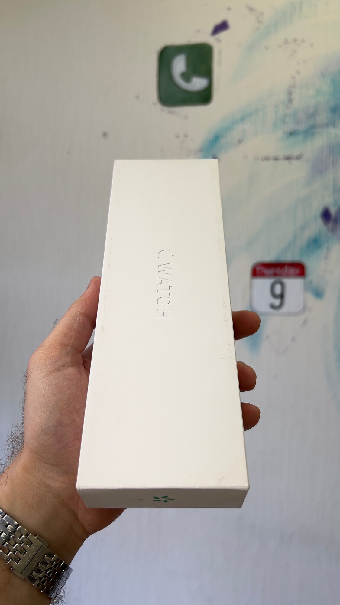 Часы Apple Watch Series 9 45 мм корпус из алюминия розового цвета спортивный браслет (loop) светло-розового цвета MR9J3