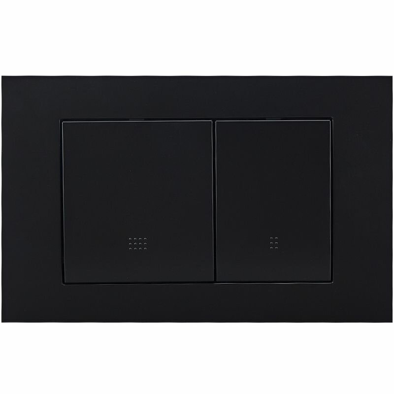 фото Клавиша смыва Olive's Porto PR412B Черная матовая