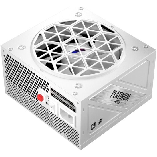 Блок питания 1STPLAYER NGDP, 1000W, 80+ Platinum, ATX3.0 (HA-1000BA3-WH) белый — фото 1