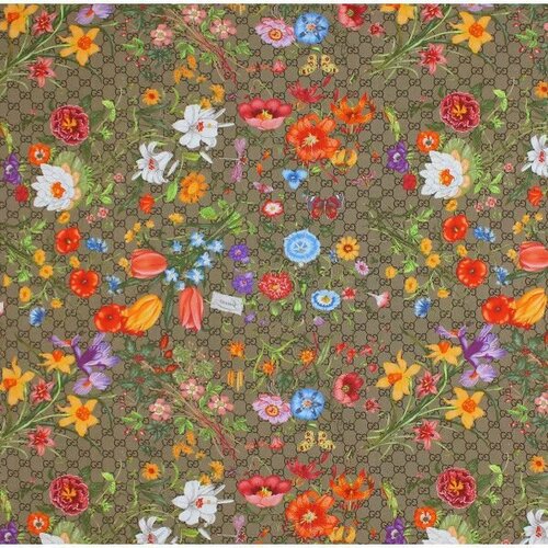 Ткань для шитья Ткани-100, вискоза сатин, коричневая, 1.4x3 м