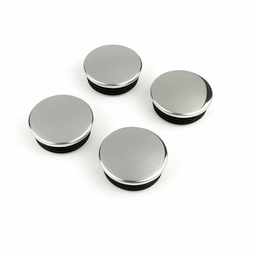 Колпачок-заглушка ступицы колеса Колпак ступицы Ладья хромированный комплект 4 шт в блистерепосадочный диаметр 57х60мм 1590₽