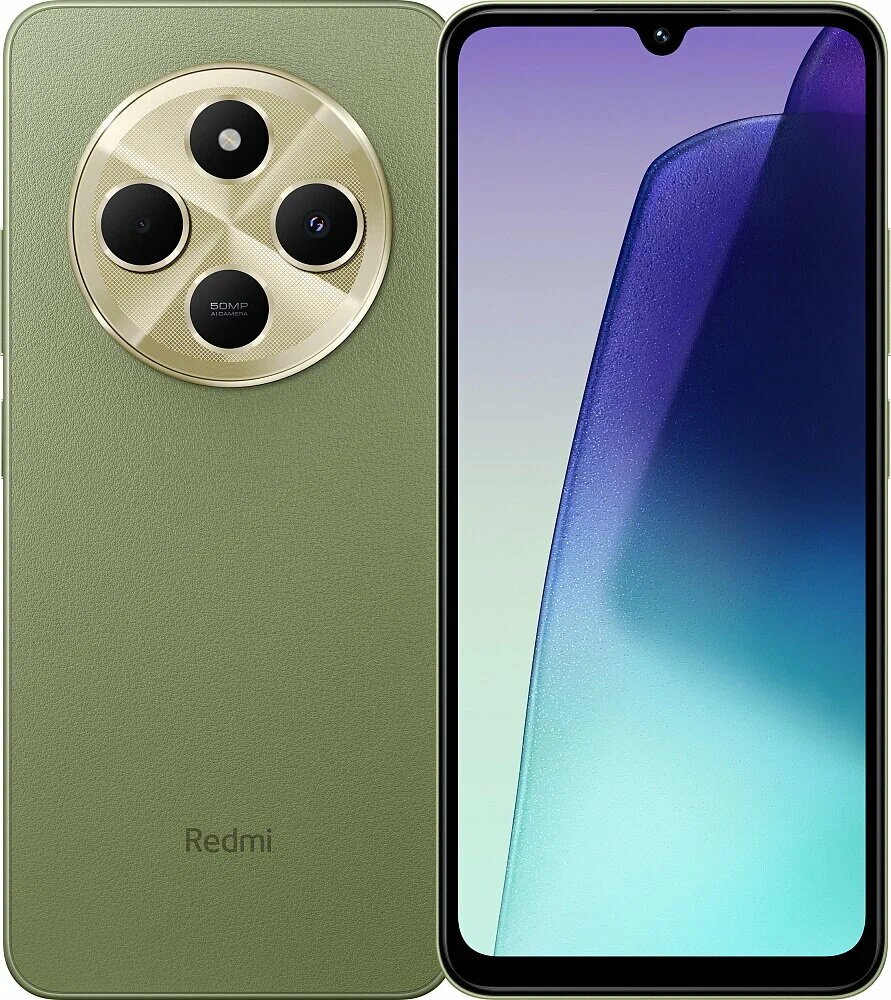 Смартфон Xiaomi Redmi 14C 4/128Gb NFC Ростест Sage Green (Зеленый)
